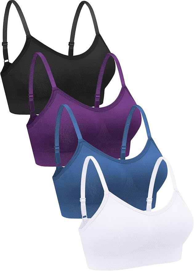 Black, Purple, Blue, White