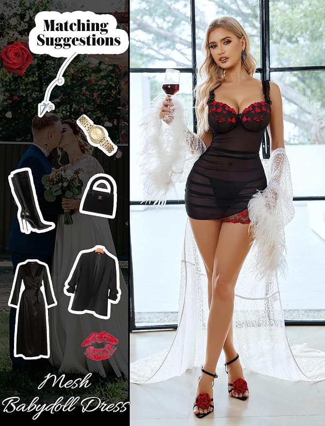 Black Floral