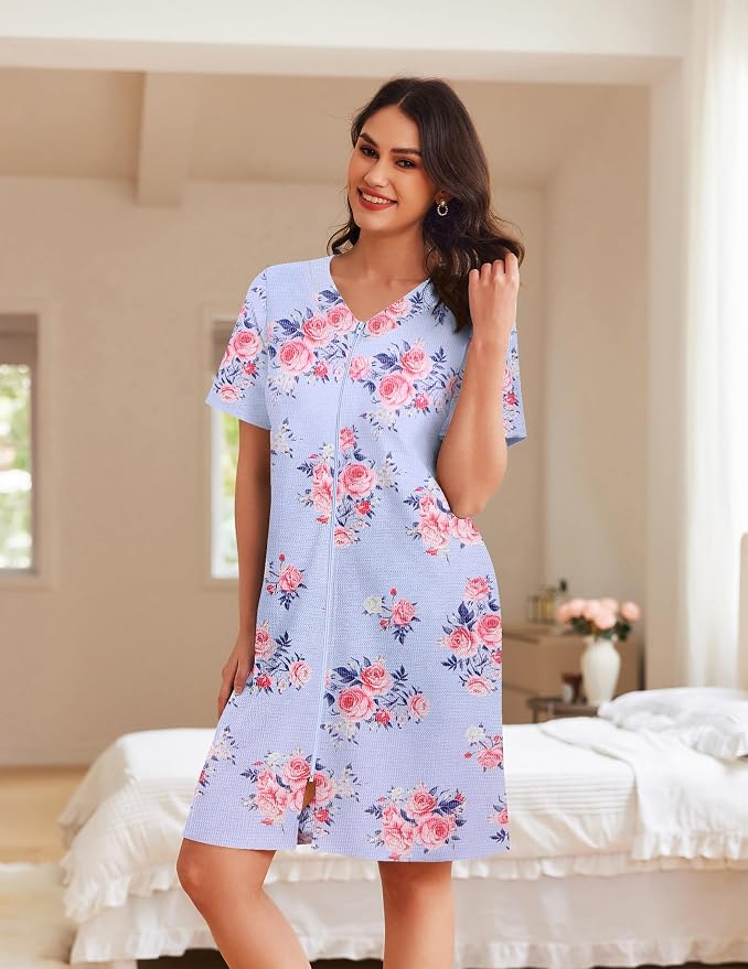 Light Blue Floral