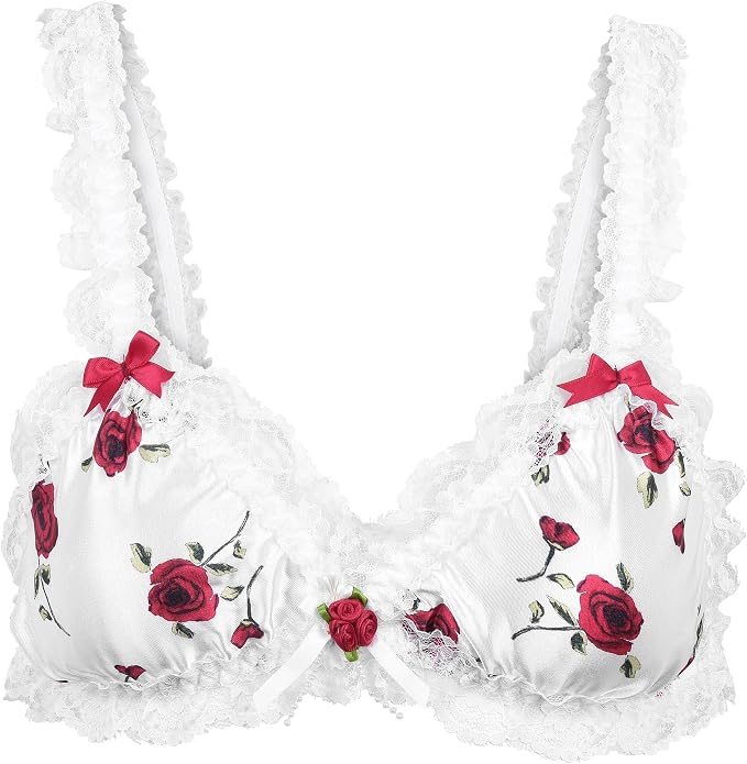 White - Red Roses