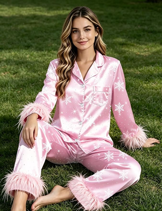 Rhinestone-pink Snow