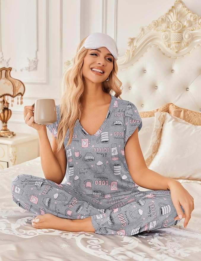 Coffee Gray/Pink Stripe