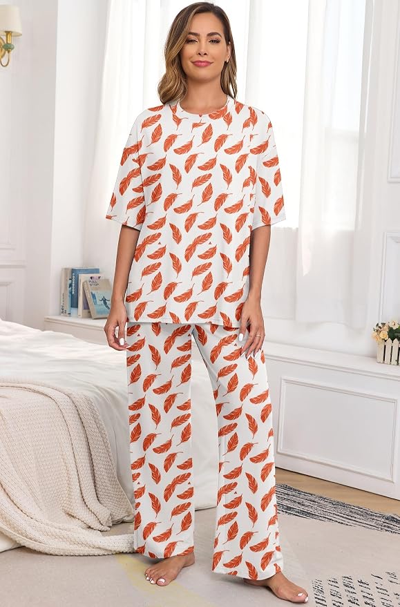 Fp-wh Orange Feather