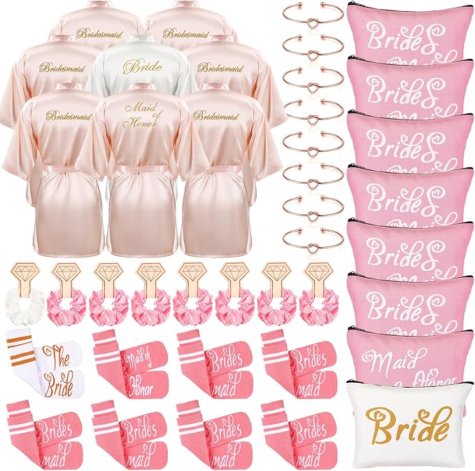 Pink, White