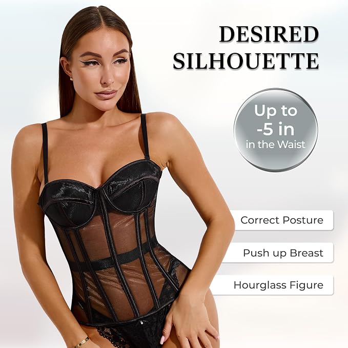 Black - Measure Your Body & Use the Size Chart!