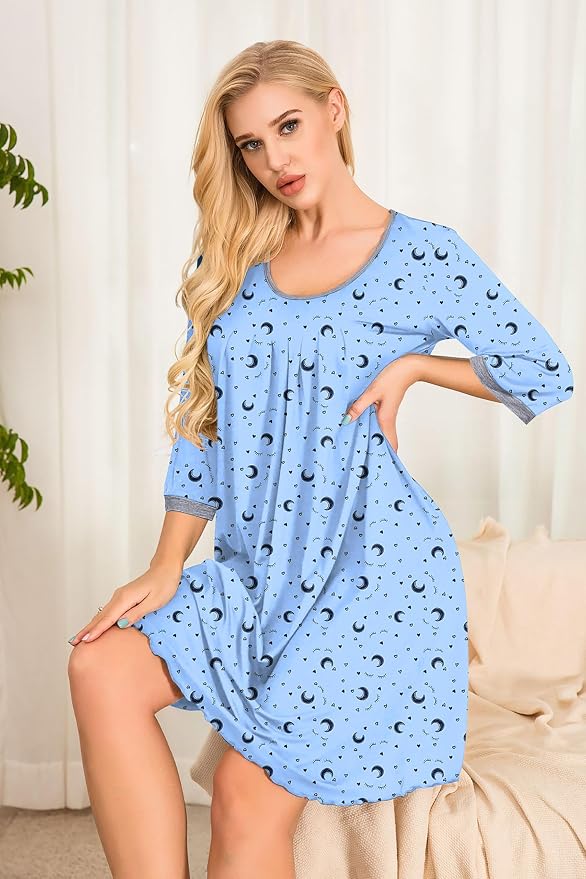 Star Moon Blue