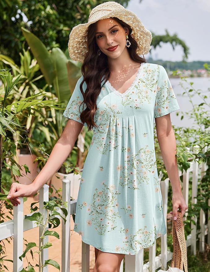 Floral Light Green