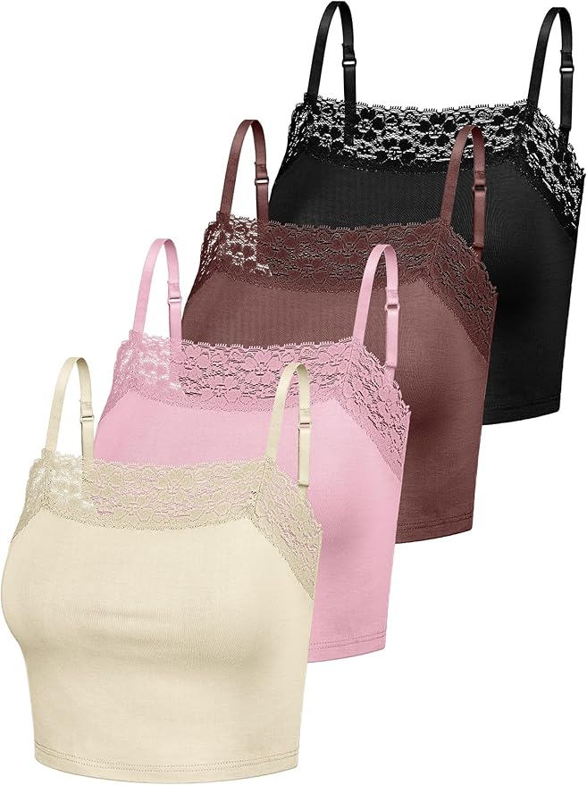 White, Pink, Brown, Black