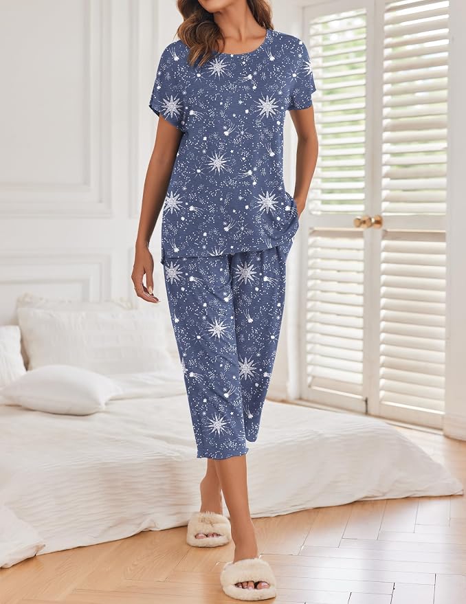 Stars Sky, Navy Blue