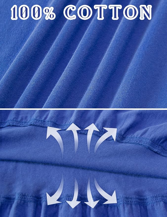 100% Cotton Royal Blue
