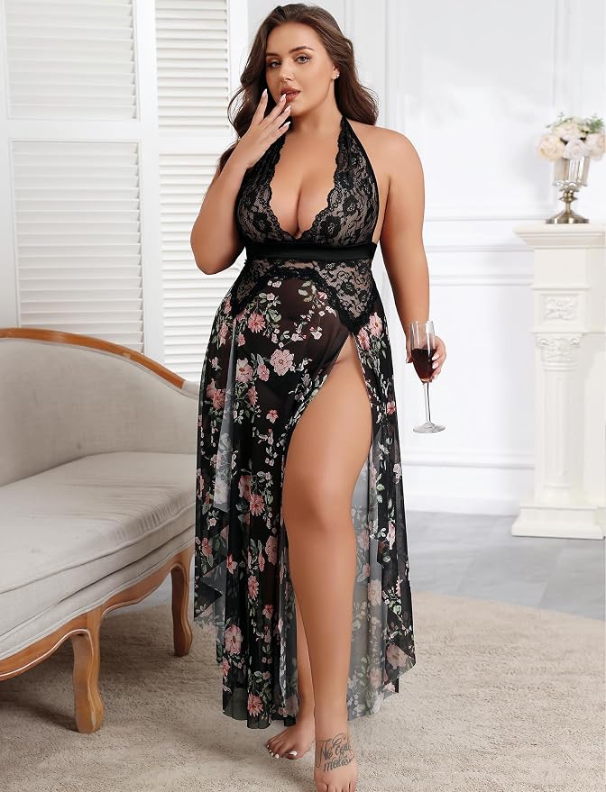 Black Floral