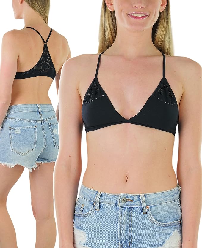 Deep V Y-back - Black