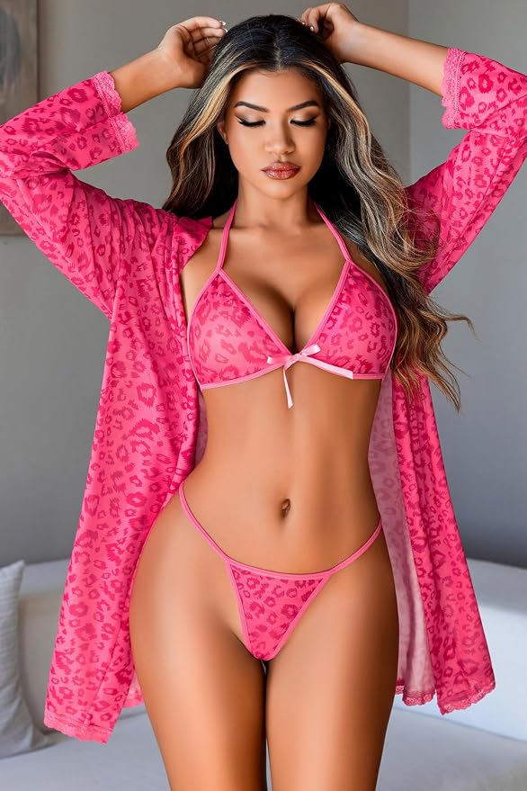 Rose Red Leopard