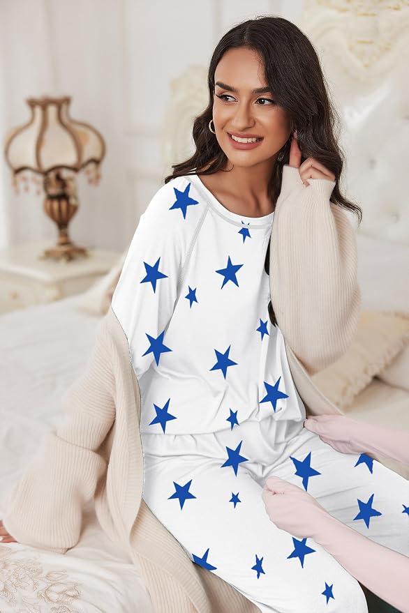 White Blue Star