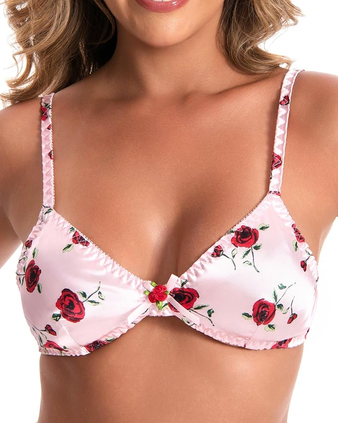 Baby Pink - Red Roses