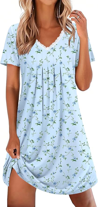 Flowers Light Blue