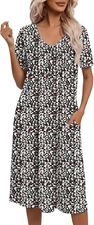 Dense Floral Black