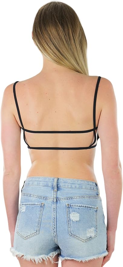 Strappy Back - Black