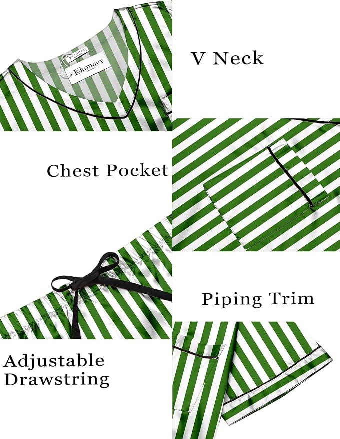 Green-white Stripes