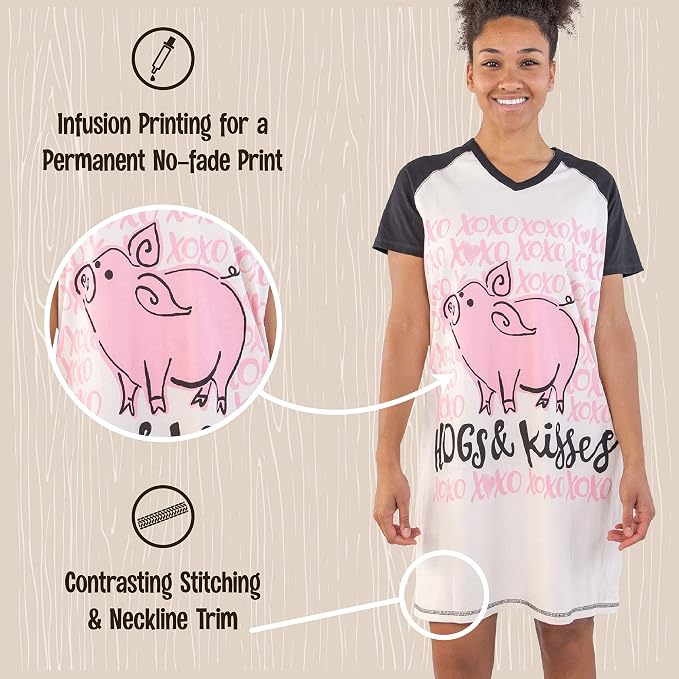 Hogs & Kisses Nightshirt
