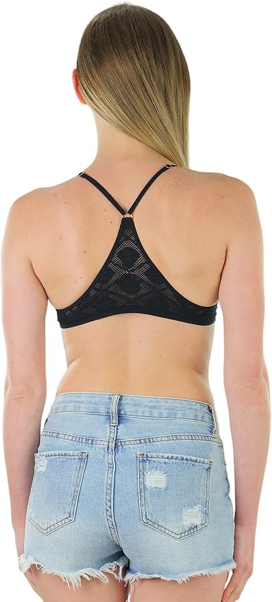 Deep V Y-back - Black