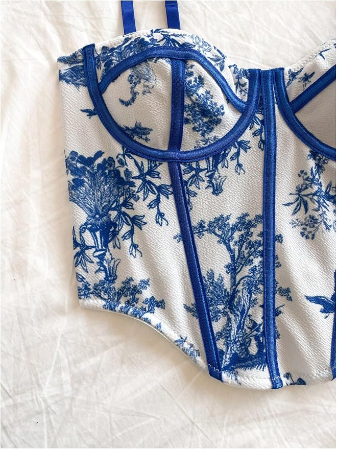 Blue and White