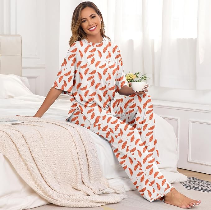 Fp-wh Orange Feather