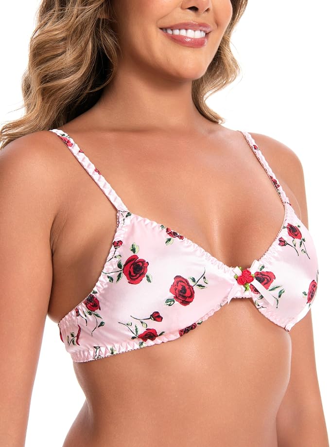 Baby Pink - Red Roses