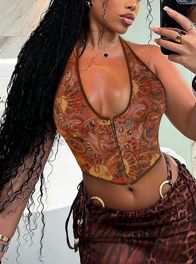 Maroon Print
