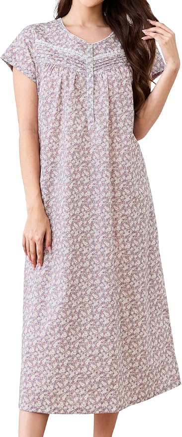 Woven--100% Cotton Colorful Small Flowers