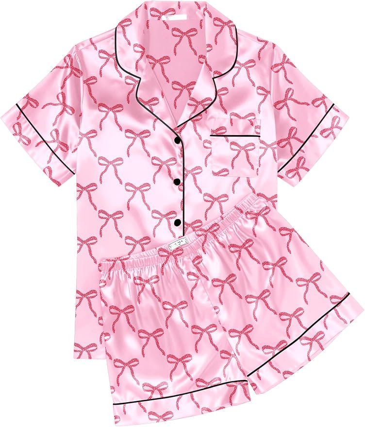 D-bow Knot Pink Red