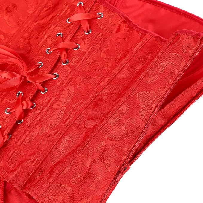 Red Jacquard
