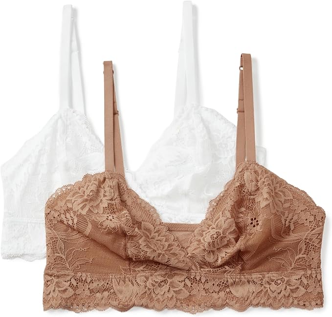 White / Washed Bronze