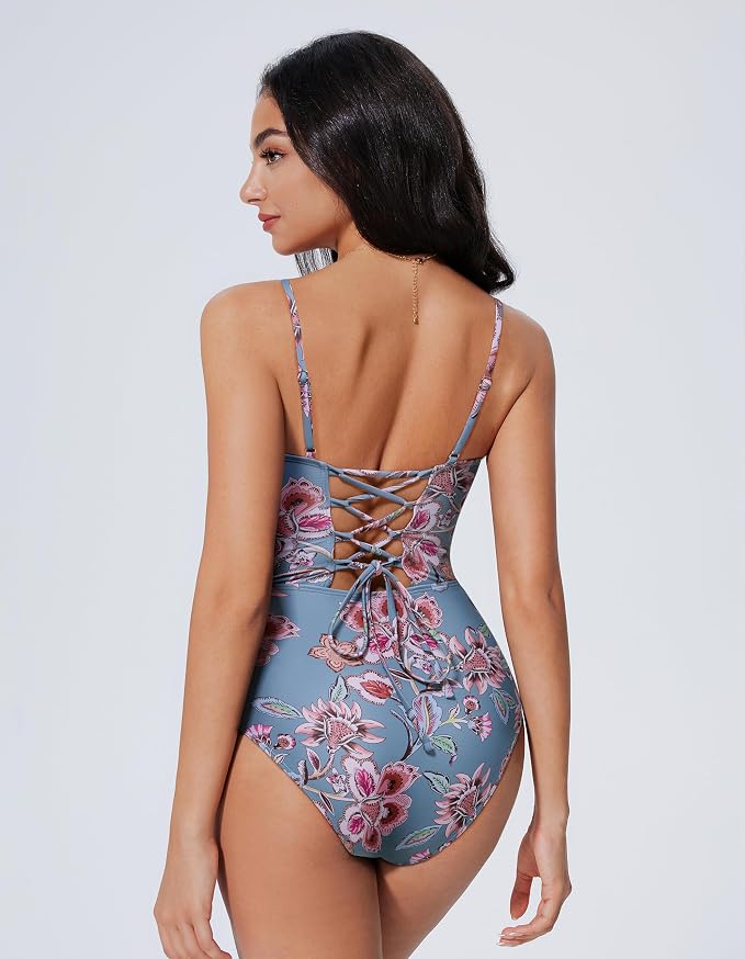 Retro Red Floral