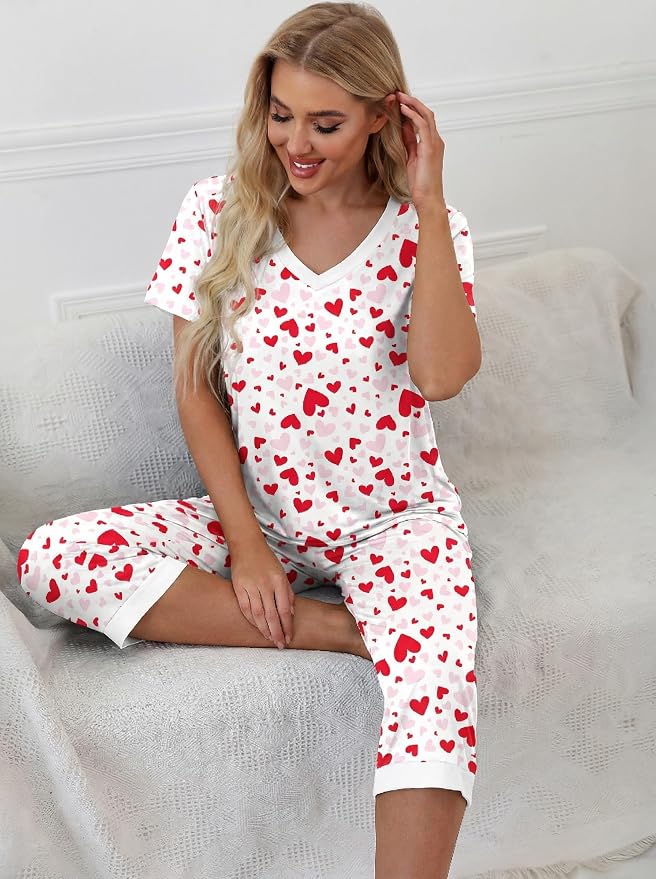Fp-white Red Heart