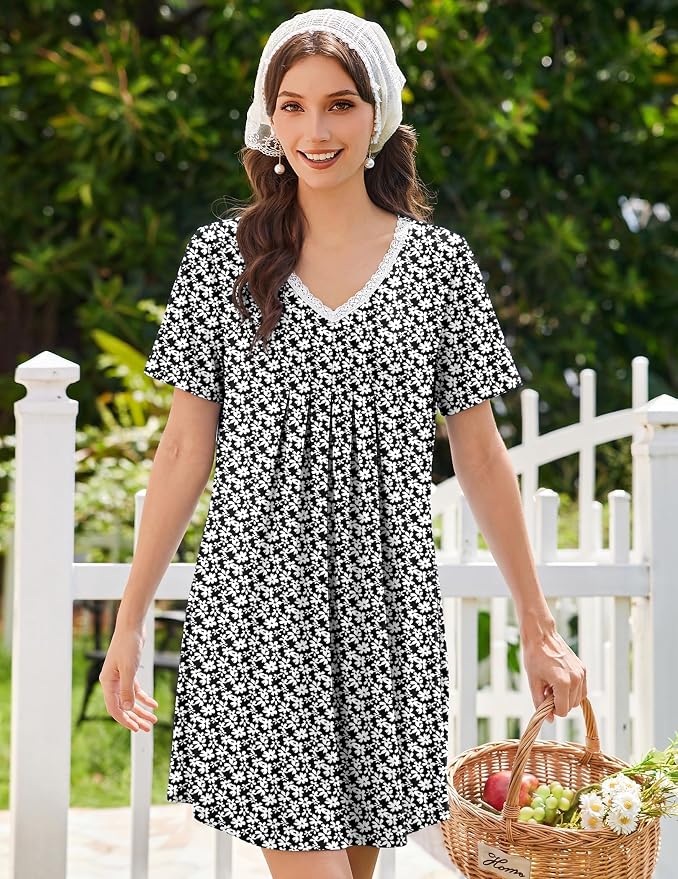 Floral Black