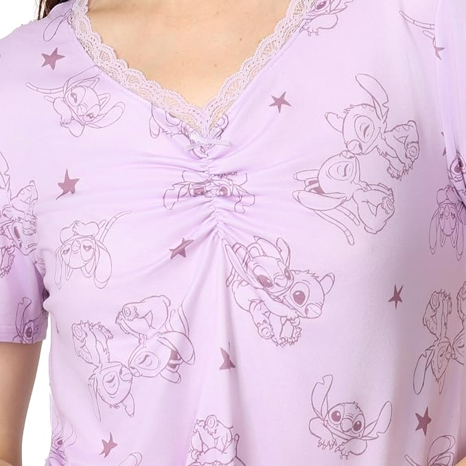 Stitch and Angel Starry Night