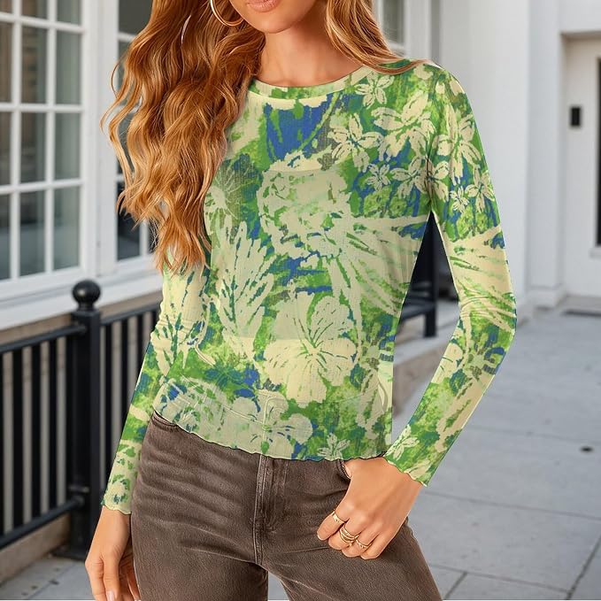 Green Floral