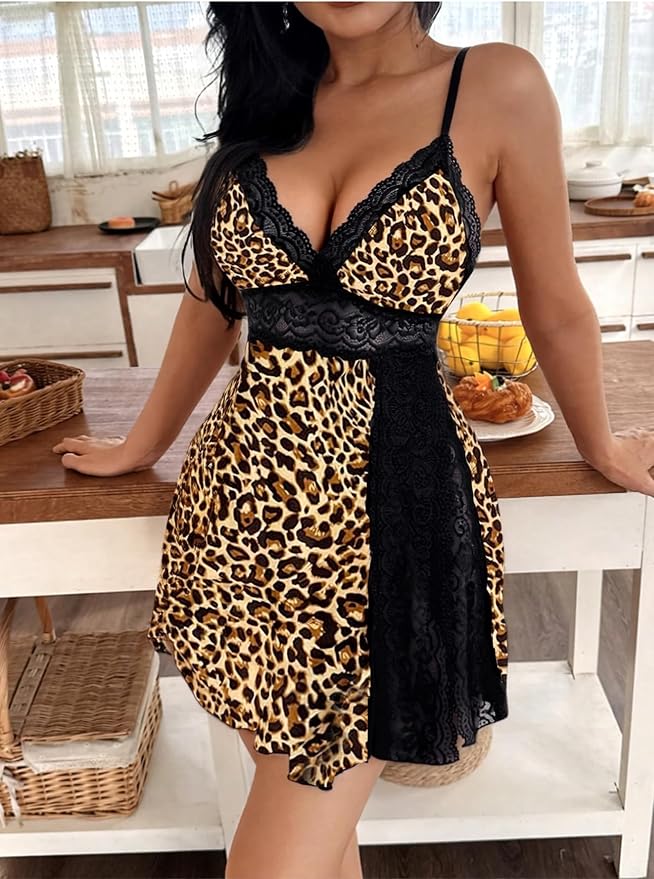 Brown Leopard Pattern
