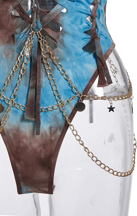 Blue Brown Multi