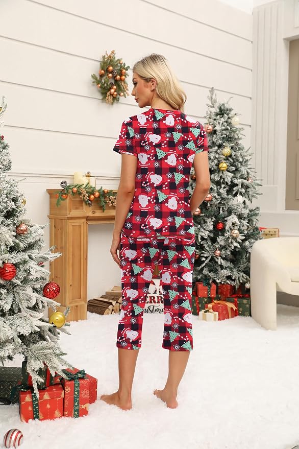 Z Christmas Santa & Plaid