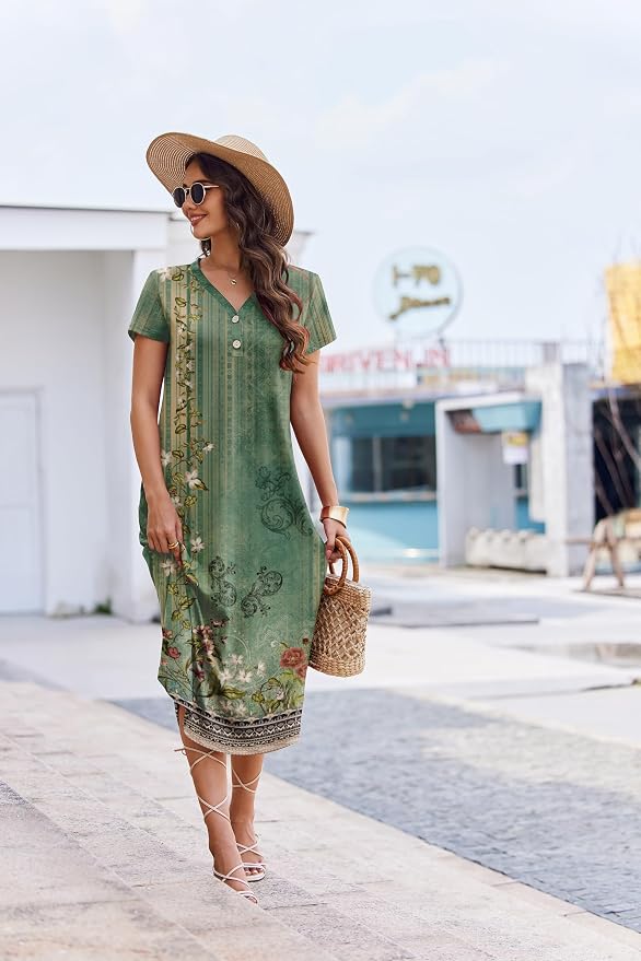 Green Ethnic Style