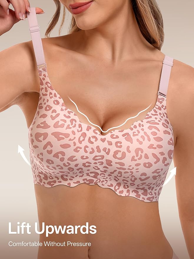 Black/Nude/Pink Leopard
