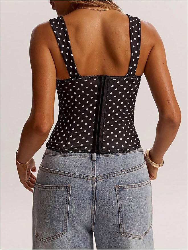 Black Polka Dots