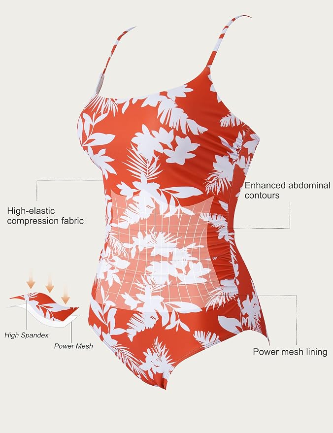 Orange Floral