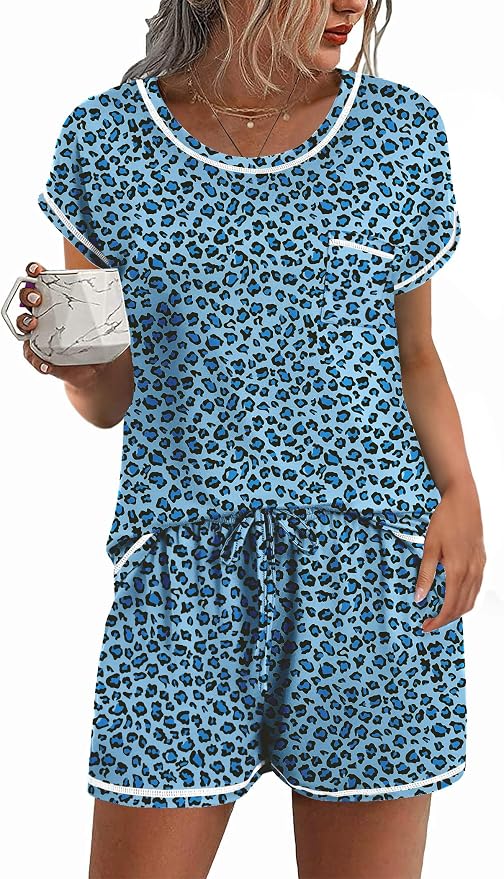 Blue Black Leopard