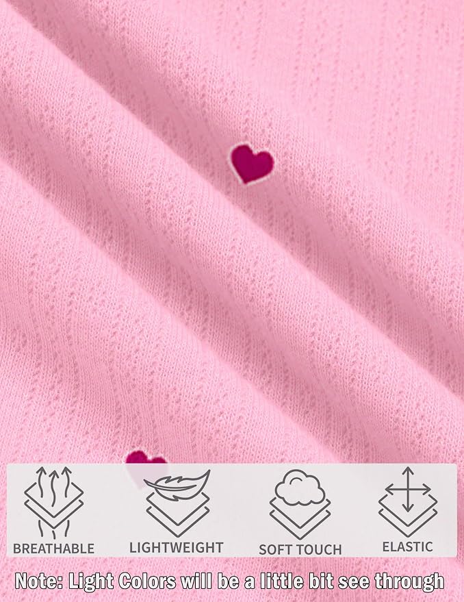 Pink Red Hearts