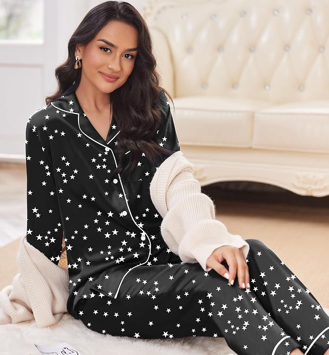 Black With White Star