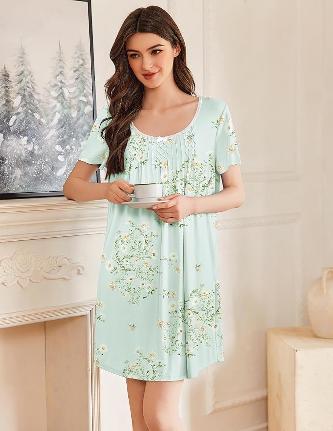 Floral Light Green