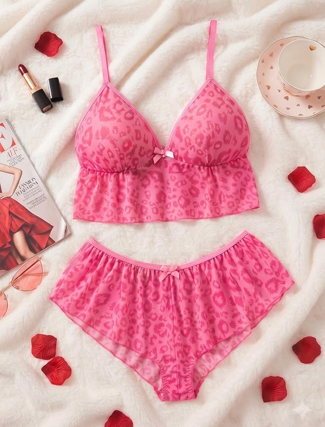 Rose Red Leopard